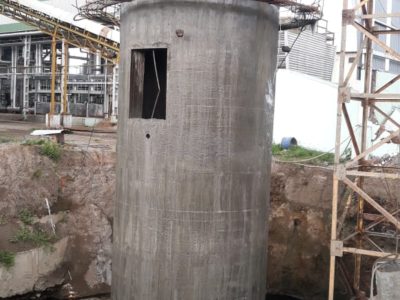 M30 Construction of chimney